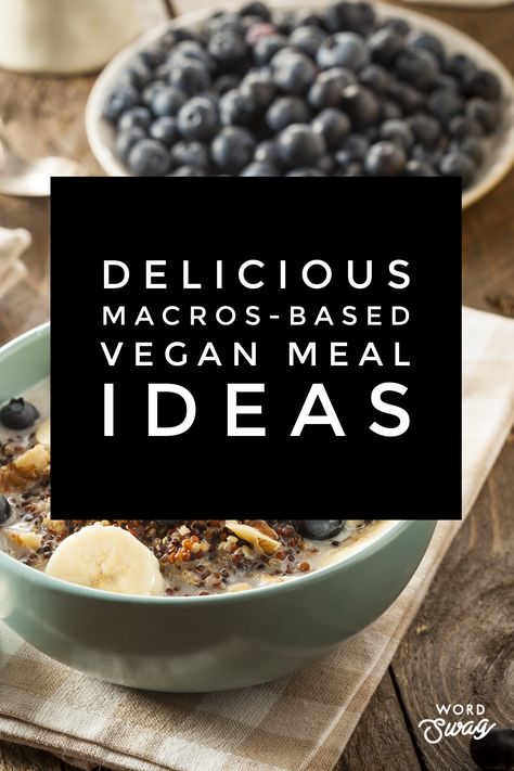 Here are 5 tasty meals that will help you get the needed protein in when eating a plant based diet. Rp Recipes, Macros Diet Recipes, Vegan Meal Ideas, Macro Calculator, Plant Based Meal Planning, Macros Diet, Counting Macros, Plant Based Diet Recipes, Macro Friendly Recipes