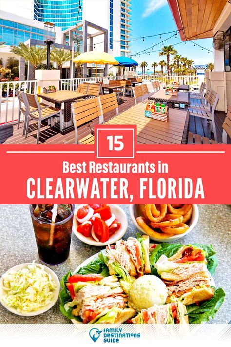 Clearwater Beach Florida Restaurants, Clearwater Beach Restaurants, Clearwater Restaurants, Florida Getaway, Clearwater Beach Florida, Florida Adventures, Florida Food, Florida Restaurants, Clearwater Florida