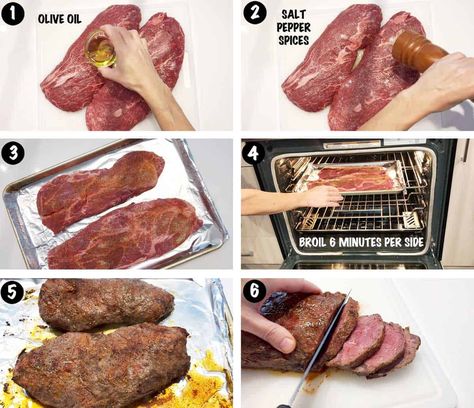 Flat Iron Steak Instant Pot, Broil Flank Steak In Oven, Flat Iron Steak Tacos Recipes, How To Cook Flat Iron Steak On Stove, How To Cook Flat Iron Steak In The Oven, Beef Chuck Flat Iron Steak Recipes, Flat Meat Recipes, Best Way To Cook Flat Iron Steak, Recipes For Flat Iron Steak