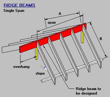 Timber & steel framing manual - Single Span Ridge Beam Trendy Flooring, Glass Roofing, Ridge Beam, Window Ceiling, Mall Ideas, Roofing Styles, Garden Mall, Roofing Colors, Roofing Shingles