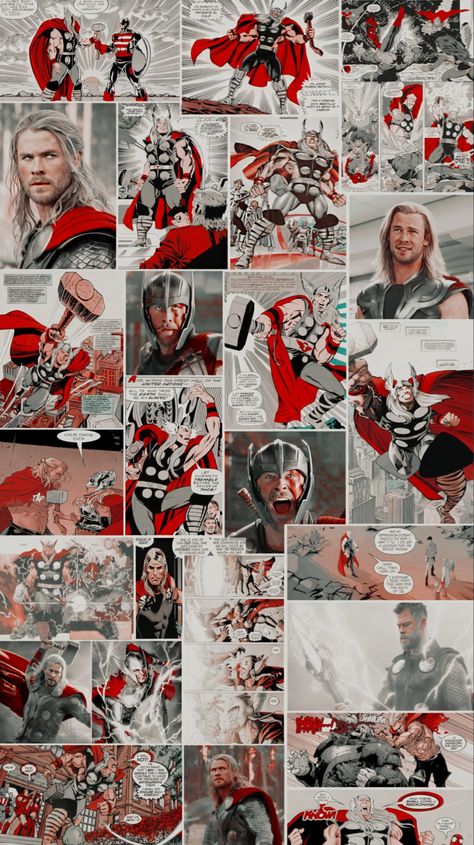 Thor Background, Comic Lockscreen, Thor Aesthetic, Thor Wallpaper, Thor Comic, Avengers Team, Marvel Background, Billy Elliot, Chris Hemsworth Thor