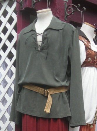 Pattern Modifications, Design Changes & Pattern Drafting >> Making a sleeve less full? Medieval Costume Diy, Medieval Fantasy Clothing, Peasant Clothing, Medieval Shirt, Ren Faire Costume, Medieval Garb, Medieval Clothes, Fair Outfits, Peasant Shirt