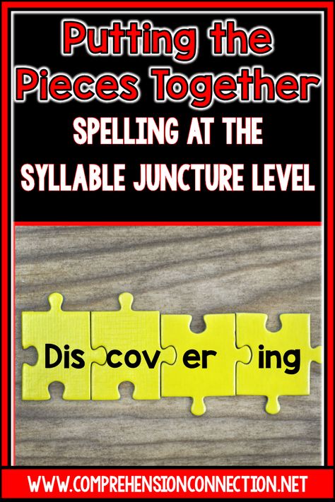 This post includes setting up and organizing word study for the syllable juncture speller. It includes organizational tips, teaching sequences, what's taught, and how it fits with the other reading components. (FREEBIES) Plural Words, Word Study Activities, Word Building Activities, Literacy Intervention, Syllable Types, Primary Writing, Multisyllabic Words, What To Study, Organizational Tips