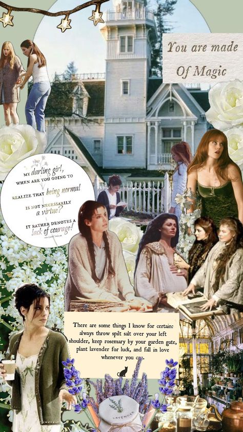 Practical Magic Witches Wallpaper, Witchy Cottage, Which Witch, Fall Mood Board, Magic Aesthetic, Fantasy Movies, Practical Magic, Witchy Woman, Magic Spells