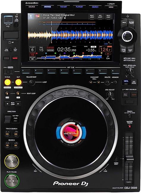 PIONEER Professional DJ Multi Player (Black) w/, Stand Alone in Black (CDJ-3000) Turntable Cartridge, Usb Storage, Professional Dj, Pioneer Dj, Audio Design, Dj Gear, Dj Equipment, Rock Solid, Cd Player