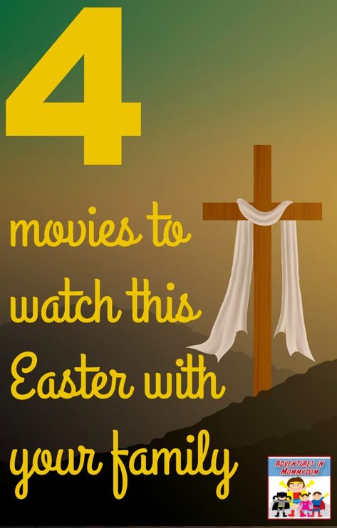 movies to watch this Easter with your family Easter Movies For Kids, Lent Kids, Easter Movies, Sunday School Curriculum, Family Bible Study, Messy Life, Teaching Character, Family Bible, Easter Activities For Kids