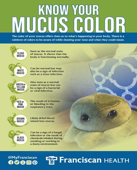 The color of your mucus offers clues as to what's happening in your body. Color Of Mucus Meaning, Clear Mucus Discharge, Homeopathic Remedies For Mucus, Mucus Color, Clear Mucus From Lungs, Yellow Mucus, Medical Words, Viral Infection, How To Read Faster