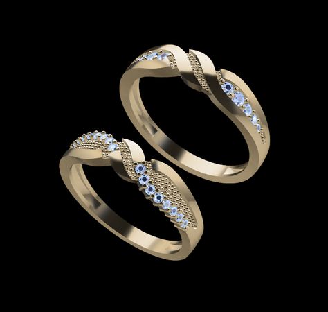 COUPLE RINGS 3D print model 08 Jewelry Modeling, Trophies And Medals, 3d Jewelry, Cad Design, Jewelry Model, Get High, Print Models, Couple Rings, Can Design