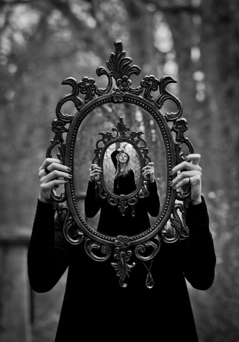 Mirrors | the visual digest blog Scrying Mirror, Narrative Photography, Mirror Photography, Reflection Photography, Photography Themes, Mirror Reflection, Surrealism Photography, Jim Morrison, Through The Looking Glass