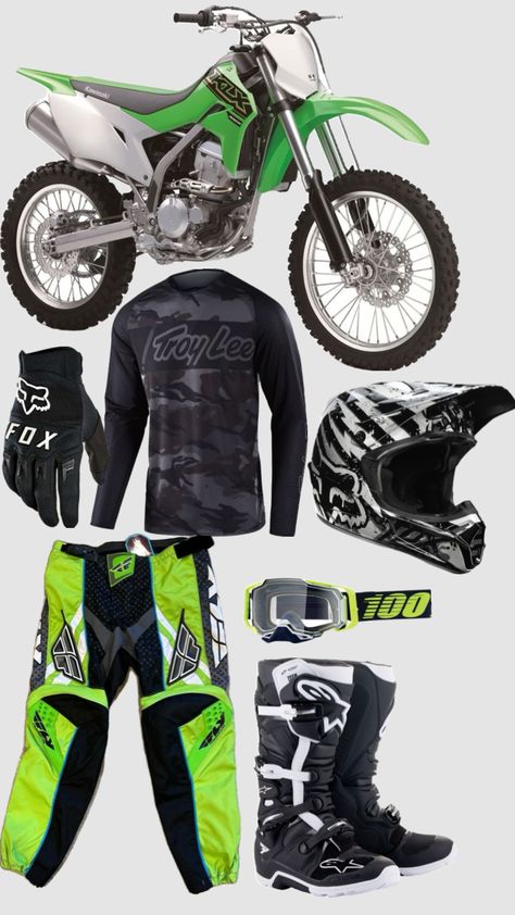 dirt bike fit for a kawasaki rider (me) Kawasaki Dirt Bikes, Bike Fit, Biker Love, Four Wheelers, Dirt Bikes, Dirt Bike, Bike