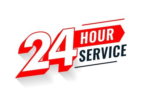 Free vector 24 hour service 3d text back... | Free Vector #Freepik #freevector #24-hours #24-7 #24x7 #24 7 Logo, Doctors Day, Text Back, Text Background, Service Logo, 3d Text, 3d Logo, Backgrounds Free, Vector Photo