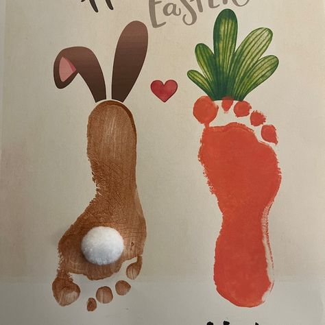 Handprint Art Craft / Our Dad Rocks Guitar / Fathers Day Birthday / Kids Baby Toddler / Keepsake Memory Craft DIY Card / Print Card 0262 - Etsy Easter Activities For Toddlers Crafts, Easter Craft For Babies, Easter Craft Toddler, Phonic Book, Easter Footprint Crafts, Baby Footprint Art, Easter Crafts For Toddlers, Fathers Day Art, Bunny Carrot