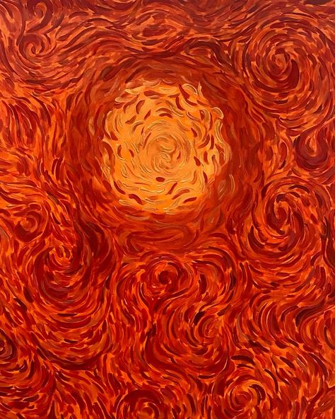 Warmth Réconfortant Acrylic on canvas #art #mtl #mtlartist #mtlart #paint #painting #acrylic #acrylicpainting #artist #artistsoninstagram #abstractart #impressionism #abstract #warm #warmth #painter Warm Abstract Art, Warm Colours Aesthetic, Warm Color Painting, Orange And Yellow Painting, Abstract Wallpaper Design, Warm Colours, Muse Art, Orange Aesthetic, Yellow Painting