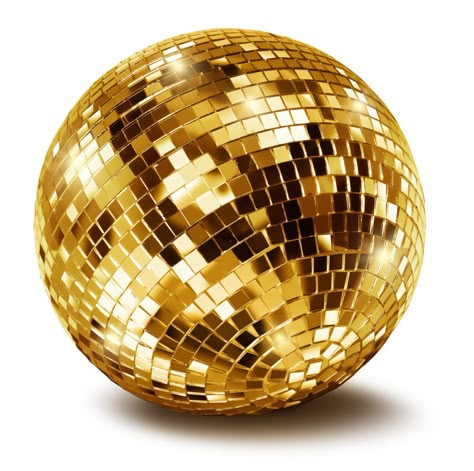 Large Gold Mirror, Gold Disco Ball, Ball Photos, Disco Mirror, Moves Like Jagger, Disco Fever, Disco Era, Office Inspo, Disco Music