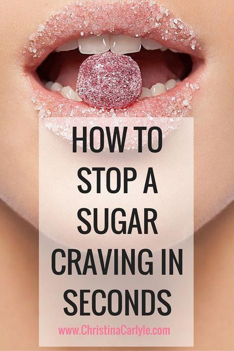 Discover How to Stop Sugar Cravings fast and get control over food quickly from a former sugar addict. Stop cravings in 30 seconds or less. Stop Cravings, Stop Sugar, Quitting Sugar, Sugar Addict, Stop Sugar Cravings, Carb Cravings, How To Stop Cravings, Family Nutrition, Cramps Relief