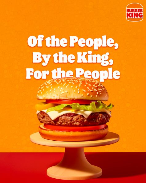 Check out this work on Birthday Freebies, Ad Of The World, King Birthday, Ads Of The World, Food Options, High Quality Food, Creative Advertising, Burger King, Food Industry