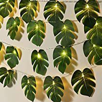 Check this out at Amazon Beach Theme Party Decorations, Jungle Beach, Artificial Palm Leaves, Hawaiian Party Decorations, Led Decoration, Hawaiian Luau Party, Luau Birthday Party, Outdoor Fairy Lights, Fiesta Tropical