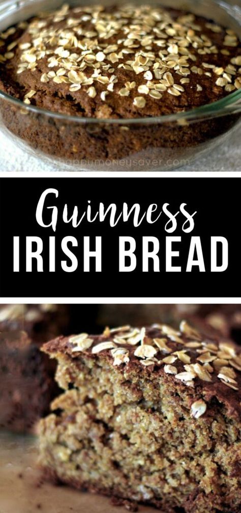 Irish Pretzels, Irish Brown Bread Recipe Traditional, Homemade Beer Bread, Guinness Bread, Irish Meals, Irish Brown Bread Recipe, Irish Desserts Traditional, Irish Brown Bread, Brown Bread Recipe