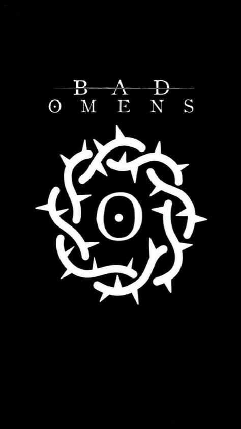 Bad Omens Logo, Bad Omens Wallpaper, Arte Heavy Metal, Metal Band Logos, Fall Memes, Metalcore Bands, Rock Band Posters, Band Patches, Bad Omens