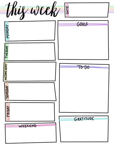 School To Do List Aesthetic, To Do List Template Student, Planner Template For School, To Do List Template Aesthetic, Academic Inspiration, Student Planner Organization, School Planner Template, To Do List Template, Bullet Journal Month