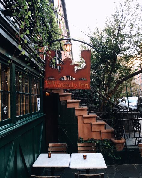 Waverly Inn // Greenwich Village // New York City // Shop Fronts, Greenwich Village, Dream City, Take Me Home, Interior Inspo, Palm Beach, York City, New York City, Entrance