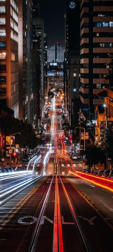 City Lights Wallpaper, Nyc Wallpaper, Night Landscape Photography, Cityscape Wallpaper, City Life Photography, Photo Hacks, New York Wallpaper, California City, Night Landscape