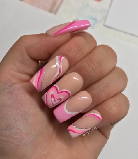 pink nails pink nail designs pink summer nails pink gel nails pink nail ideas pink tip nails pink ombre nails pink acrylic nails pink and white ombre nails pink fall nails pink and blue nails pink nail art pink glitter nails pinks nails pink naile pink and orange nails summer pink nail pink tumblr aesthetic pink nails ideas pink tipped nails pink tips nail pink color nails pink short nail pink white nail pink nails acrylic pink and blue nail pink and red nail pink nails inspo Fitness Barbie, Pink Nails Acrylic, 90s Nails, Pink 90s, Neon Nail Designs, Pink Coffin, Cute Pink Nails, Pastel Nails Designs, Custom Press On Nails