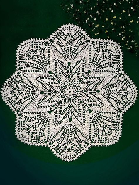 Crochet Art Modern Crochet Doily, Round Crochet Doilies Free Pattern, Crochet Christmas Doilies Free Pattern, Crochet Doily Diagram Tablecloths, Christmas Doily Crochet Patterns Free, Crochet Doily Diagram Free Pattern, Crochet Doilies Free Pattern Vintage, Crochet Dollies Free Doily Patterns, Doily Crochet Pattern Free