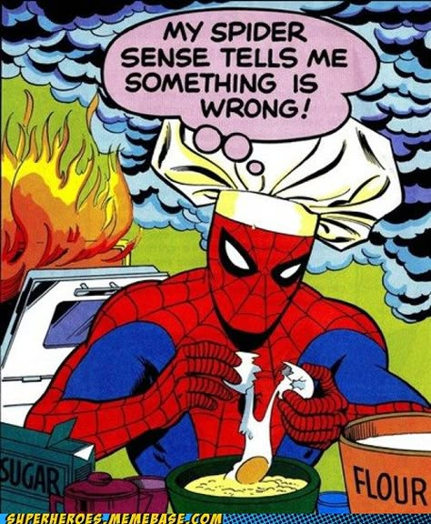 My favorite memes are spiderman related... Deadpool Y Spiderman, Spider Sense, Spiderman Funny, Deadpool And Spiderman, Comic Book Panels, Spiderman Comic, Comic Panels, Spiderman Art, Amazing Spiderman