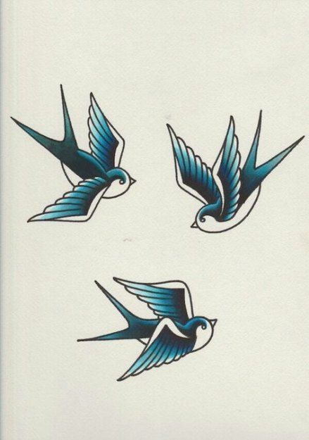 Bird Swallow, 27 Tattoo, Swallow Bird Tattoos, Bluebird Tattoo, Bird Tattoo Wrist, Tattoo Bird, Sparrow Tattoo, Swallow Tattoo, Retro Tattoos