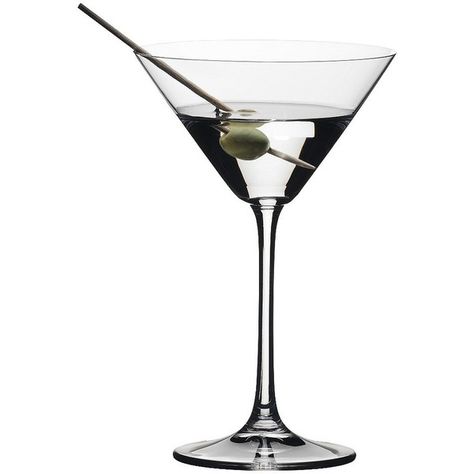 Riedel Vivant Martini Glasses Set of 4 ($52) ❤ liked on Polyvore featuring home, kitchen & dining, food, food and drink, drinks, fillers, other, backgrounds, bar & wine and bar & wine accessories Martini Glasses, Black And White Aesthetic, Food Drinks, Wine Accessories, Star Girl, Martini Glass, White Aesthetic, App Icon, Martini