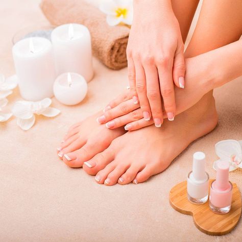 How To Do Manicure, Vip Nails, Diy Pedicure, French Pedicure, Spa Manicure, Spa Pedicure, Nails And Spa, Glass Nail File, Pedicure At Home