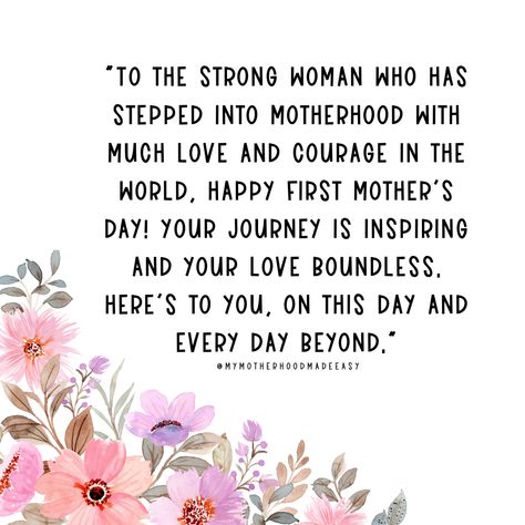 Mother's Day Messages for Instagram  Looking for first mothers day quotes that are perfect for Instagram? Well, you’re in luck! Keep reading to see our full list of amazing first mother’s day quotes that make the perfect IG captions! First Mothers Day Quotes, Short Mothers Day Quotes, Mothers Day Captions, Mother's Day In Heaven, Quotes For Instagram Captions, Happy Mothers Day Messages, Prayer For Mothers, Happy Mother Day Quotes, Mother Day Message