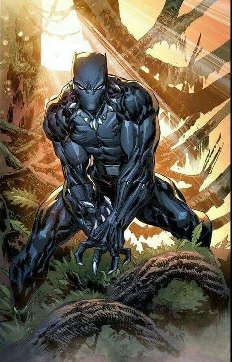 Muy bueno el tipo esté Black Panther Comic, Black Panther King, Panther Pictures, Panther Art, Black Panther Art, The Black Panther, Black Comics, Black Panthers, Marvel Artwork