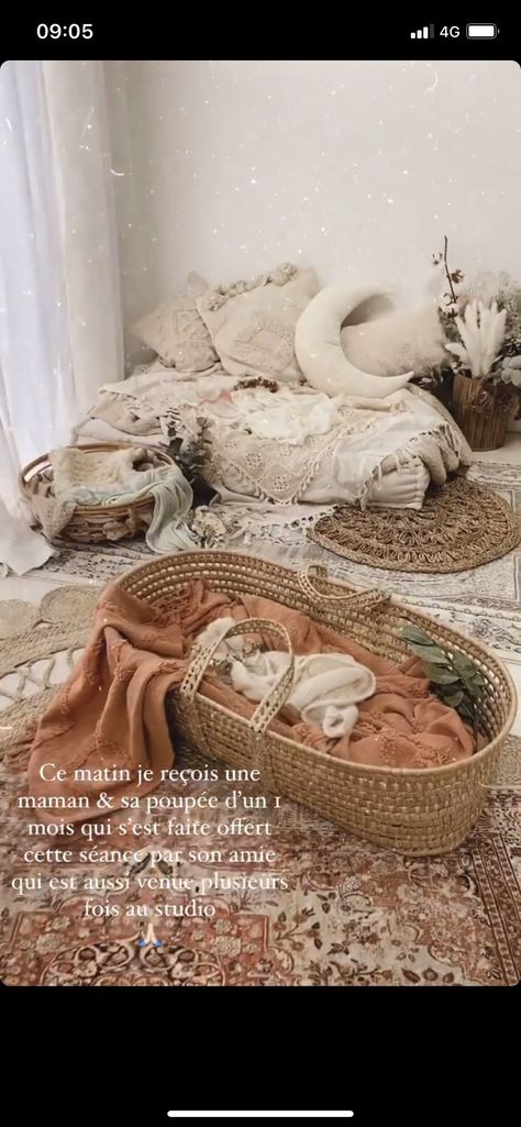 Photography Studio Bed Set Up, Boho Photography Studio Setup, Rattan Photography, Boho Photo Studio, Boho Photography Studio, Bed Photoshoot, Boho Photos, Photography Sets, Boho Photoshoot