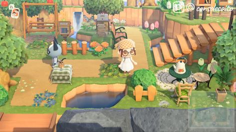 Acnh Normcore, Animal Crossing Build Ideas, Acnh Farm, Acnh Entrance, Animal Crossing Decor, Animal Crossing Funny, Acnh Island Ideas, Animal Crossing Island Ideas, Forest City