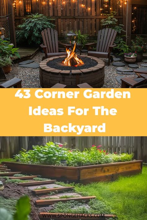 My backyard is in shambles. My deck is falling apart and the landscape slopes, which means I get puddles by my house when it rains. But, all I have to save me from my small backyard woes, is my corner garden! It’s my sanctuary oasis so to speak and I can’t get enough of it. […] Corner Yard Landscaping Ideas Backyards, Backyard Corner Ideas, Plant Backyard, Landscaping Modern, Small Yard Design, Corner Landscaping, Corner Garden Ideas, Home Garden Ideas, Dream Backyard Garden