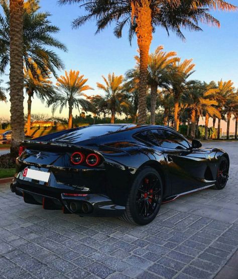 Ferrari 812 Superfast  Z_litwhips Lip Photo, Ferrari Collection, 812 Superfast, Ferrari 812 Superfast, Black Cars, Ferrari 812, New Sports Cars, Exotic Sports Cars, Cool Sports Cars