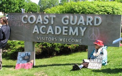 Located in New London, Connecticut, Coast Guard Academy is one of the most prestigious institutions in the United States of America. Description from militarybases.com. I searched for this on bing.com/images Connecticut Coast, Coast Gaurd, Coast Guard Academy, New London Connecticut, Navy Families, United States Coast Guard, Us Coast Guard, Before Marriage, The United States Of America