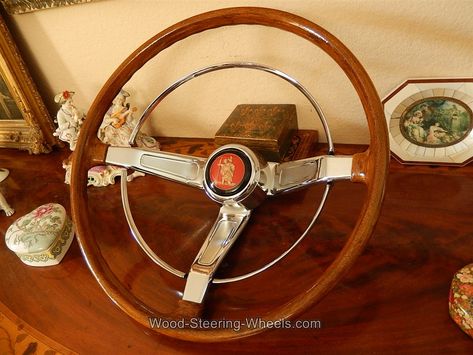 Vw Beetle Steering Wheel, Vw Super Beetle, Super Beetle, Vw Karmann Ghia, Chrome Mirror, Steering Wheels, Karmann Ghia, Stainless Steel Polish, Vw Beetle