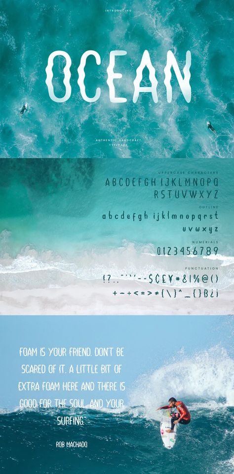 Ocean - Hand Writing Summer Font Ocean Font, Popular Script Fonts, Beach Fonts, Popular Free Fonts, Ipad Design, Summer Font, Best Script Fonts, Font Combos, Water Font