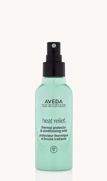 heat relief™ thermal protector & conditioning mist | Aveda Aveda Heat Protectant, Aveda Hair Products, Products For Gray Hair, Dry Conditioner, Spray Conditioner, Heat Protector, Second Day Hairstyles, Heat Protectant, Cruelty Free Brands