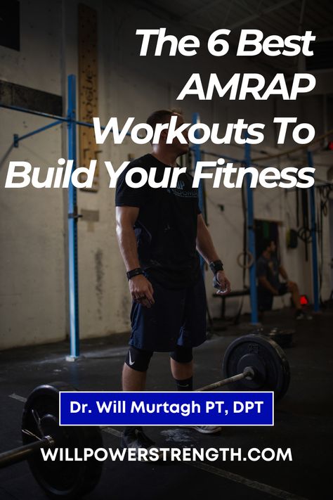 Dive into the world of AMRAP (As Many Rounds As Possible) in CrossFit. This guide explains the benefits of AMRAP workouts, techniques for effective execution, and provides a range of sample AMRAP WODs to incorporate into your training. #CrossFitWorkoutsWOD #AMRAPWorkouts #CrossFitTraining Home Wod Crossfit, Amrap Workout Crossfit, Wod Crossfit At Home, Amrap Workout At Home, Amrap Crossfit, Amrap Workouts, Wods Crossfit, Crossfit Workouts Wod, Emom Workout