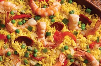 Spanish Inspired Paella Recipes | Mahatma® Rice Chicken And Chorizo Paella Recipe, Gnocchi Recipes Easy, Easy Paella, Yellow Rice Recipes, Chicken Chorizo, Paella Recipe, Yellow Rice, Spanish Dishes, Gnocchi Recipes