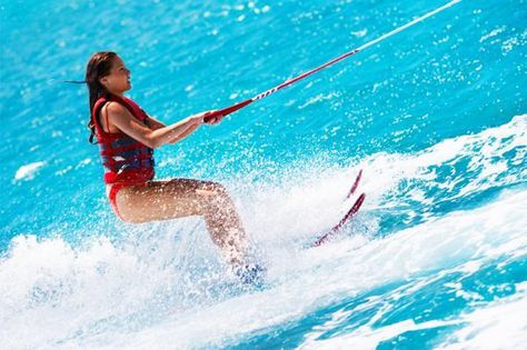 Beware: Water skiing douche برج العرب, Gopro Surfing, Water Skis, Salt Water Fishing, Beach Volley, Racquetball, Paddle Sports, Sup Surf, Parasailing