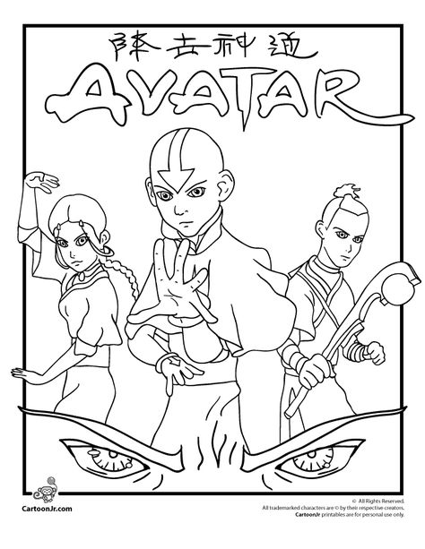 Avatar Coloring Pages The Last Airbender, Avatar Coloring Pages, Realistic Avatar, Toph Zuko, Sokka Toph, Aang Katara, Color Activity, New Coloring Pages, Free Avatars