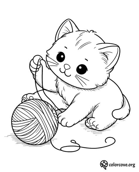 23 Free Cute Kitten Coloring Pages - The Color Cove - Free Printable Coloring Pages Kitty Coloring Pages Free Printable, Kitten Coloring Pages Free Printable, Cute Kitten Coloring Pages, Kitten Coloring Pages, Kitty Coloring Pages, Deer Coloring Pages, Cat Coloring Pages, Lion Coloring Pages, Panda Coloring Pages