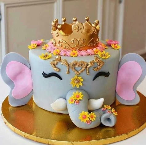 March Cake, Amazing Baby Shower Cakes, Dumbo Cake, Elephant Birthday Cakes, Birthday Candle Photography, Elephant Cake, Animal Birthday Cakes, Caked Up, Unique Birthday Cakes