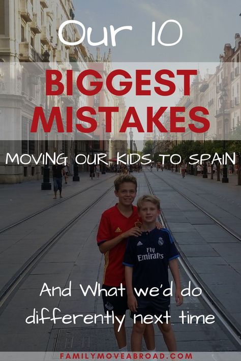 Moving To Madrid, Moving To Spain From Us, Move To Spain, International Move Checklist, Moving Internationally, Spain With Kids, Move To Europe, Moving To Europe, Moving To Spain