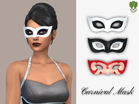 Sims 4 Masquerade Mask, Sims 4 Eye Mask, Zombie Christmas, Black Masquerade Mask, Joker Mask, Carnival Mask, Kids Create, Natural Eyelashes, Carnival Masks